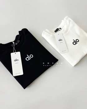 کراپ تیشرت گلدوزی alo