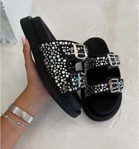 صندل لژدار زنانه مدل ازاده