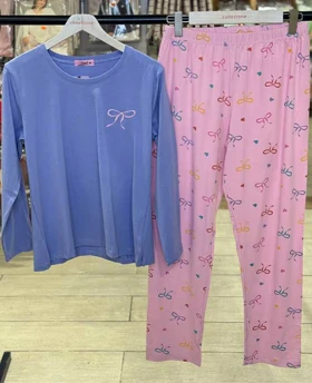 بلوز شلوار نرمال سکسن کد40191