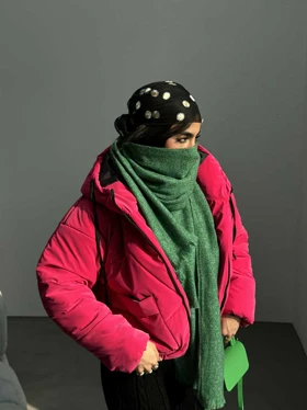 کاپشن بادکنکی پایین کش