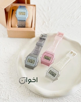 کاسیو اورجینال f91w شفاف (شیشه ای)