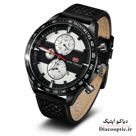 ساعت مچی مردانه اورجینال موتور ژاپن برند مینی فوکوس سه موتور مدل Mf0002G.03 بند چرم