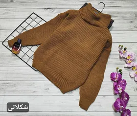 بلوز بافت زنانه یقه شل قد کوتاه