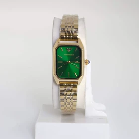 ساعت مچی زنانه امپریو آرمانی Emporio Armani تمام استیل با قفل پروانه ای