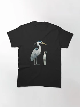 تیشرت انیمه The Boy and the Heron پسرک و مرغ ماهی‌خوار The Boy and the Heron Watercolour کد 188830