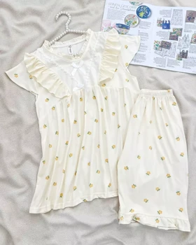 ست بلوز و شلوارک 5 طرح کد 5537