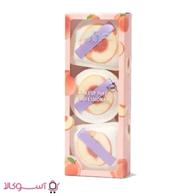 ست 3 تایی پاف آرایشی میوه ای