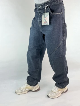 شلوار بالونی مردانه آبی تیره 165