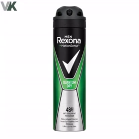 اسپری بدن اورجینال مردانه رکسونا 48 ساعته 200 میل مدل quantum dry شناسه 30100540