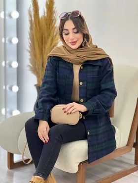 شکت چهارخونه دو جیب سوفیا