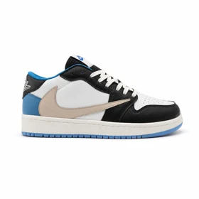 کفش و کتانی مردانه مدل نایک ترویس NIKE TRAVIS رنگ مشکی کرم کد 30056