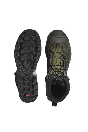 چکمه مردانه خاکی Quest 4 Gtx Gore-Tex® مسیر پیاده روی کوهنوردی در فضای باز L41292500