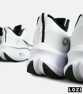 کفش کتانی مردانه و زنانه سفید مشکی NIKE zoom x smiley مدل 7288