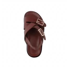 صندل ضربدری فندی_عسلی کد 1632