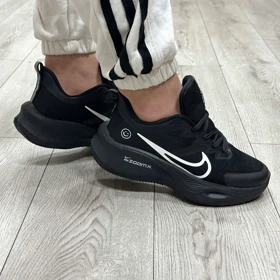 کتانی اسپرت مردانه و زنانه مدل نایک زوم NIKE_ZOOM رنگ مشکی