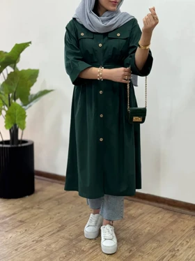 مانتو بلند رومیسا