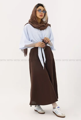 شومیزکراپ جلو گره‌ای زیلان کد1005357