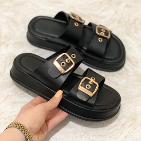 اسلیپر زنانه لژدار زارا (ZARA) مدل آدرینا رنگ مشکی