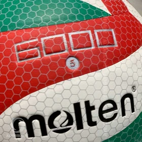 توپ والیبال مولتن مدل MOLTEN 6000 زنبوری سایز 5