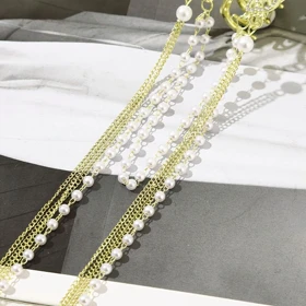 کلیپس مو زنانه مدل پروانه آویزدار کد G_Lnd_1323