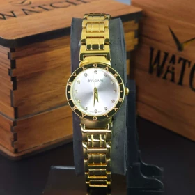 ساعت مچی زنانه بولگاری BVLGARI با موتور ژاپنی کد 3