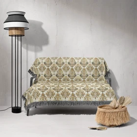 شال مبل ریش دار classic 198