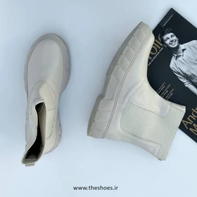 کفش نیم بوت زنانه مدل Stradivarius Flat Ankle Boots - BTB45