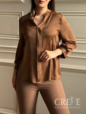 شومیز تک پیله گل مخفی