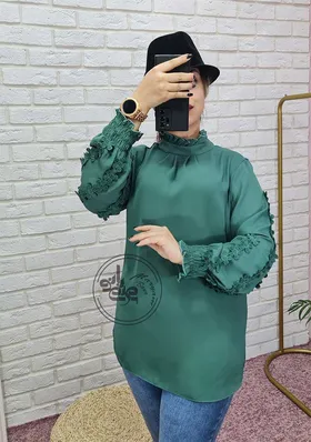 شومیز آستین شکوفه