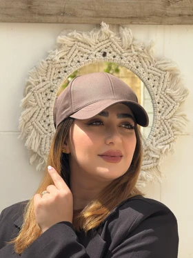 کلاه کپ ساده کتان