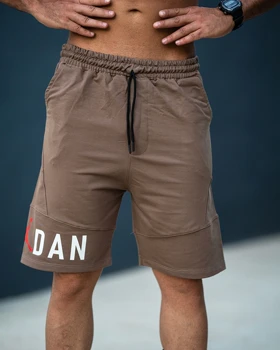 شلوارک بگ ورزشی JORDAN قهوه ای