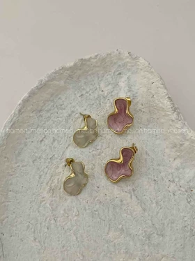 گوشواره طرح صدف