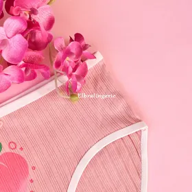 شورت نخی زنانه قلب و هلو