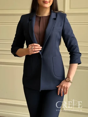 ست کت شلوار جلوجیب