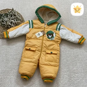 کاپشن سرهمی نوزادی خلبانی جنس درجه یک