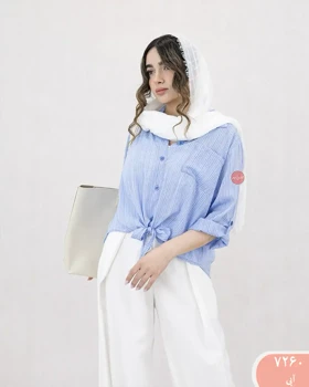 شومیز میله ای گره‌ای 7260