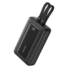 پاوربانک انکر مدل A1681 ظرفیت 20000 میلی آمپر ساعت به همراه کابل لایتنیگ و کابل USB Type-C
