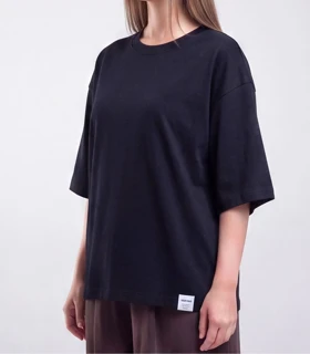 تیشرت پنبه یکرو بیسیک زنانه کد 702530