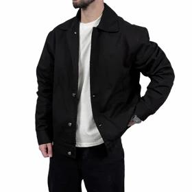 جکت مردانه مشکی مدل ساده