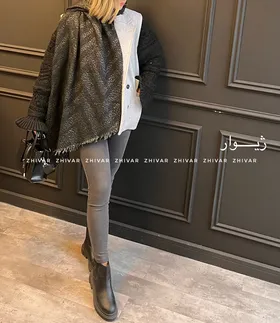 شال موهر جناقی دور