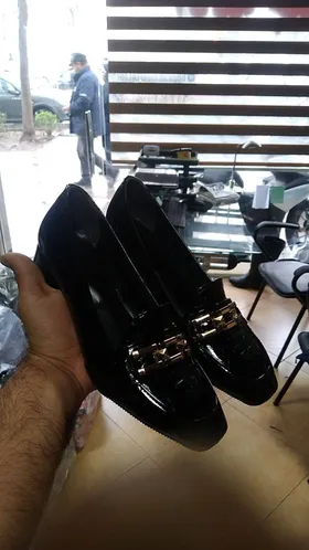 کفش مجلسی زنانه ورنی CH10