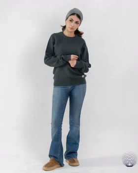 پلیور بافت سبز تیره یونیسکس Jack & Jones