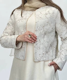 کت و سارافون مروارید