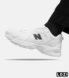 کفش کتانی مردانه و زنانه سفید NEW BALANCE 530 مدل 5316
