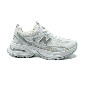 کتانی اسپرت زنانه مدل نیوبالانس NEW BALANCE رنگ سفید