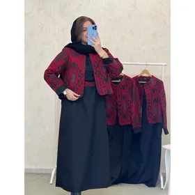ست کت و سارافون یلدایی نیلوفر