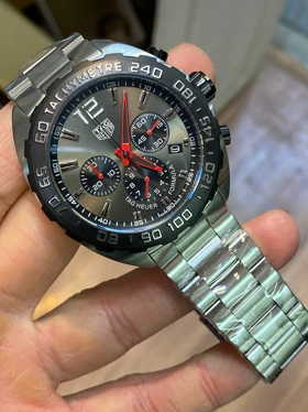 ساعت مردانه تگ هور سیلور صفحه نوک مدادی