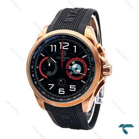 ساعت تگ هویر مردانه BMW رزگلد مشکی Tag-6070-G