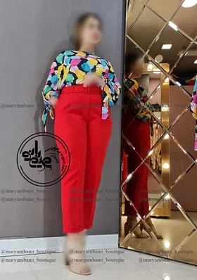 شلوار مازراتی کمربندی