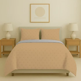 سرویس روتختی کاوری مینیمال طرح برجسته خال‌خالی